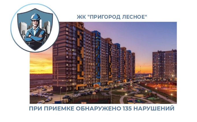 ПРИЕМКА КВАРТИРЫ В ЖК "ПРИГОРОД ЛЕСНОЕ"