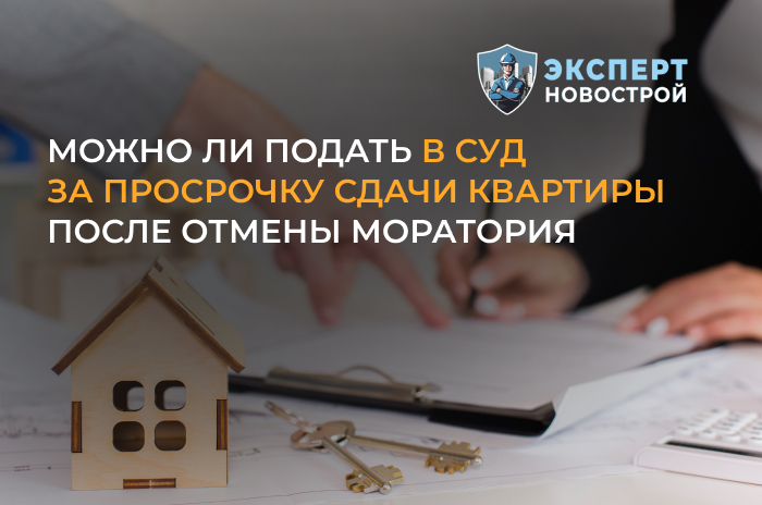 Можно ли подать в суд за просрочку сдачи квартиры после отмены моратория