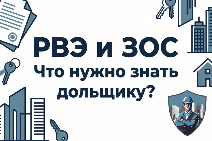 Что такое РВЭ и ЗОС и что должен знать дольщик