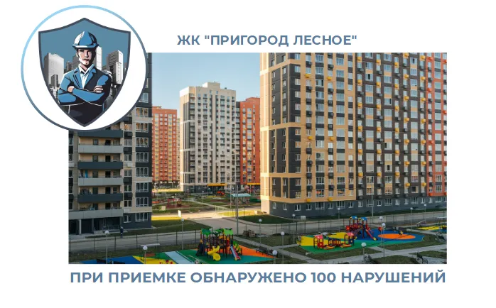 ПРИЕМКА КВАРТИРЫ В ЖК "ПРИГОРОД ЛЕСНОЕ"