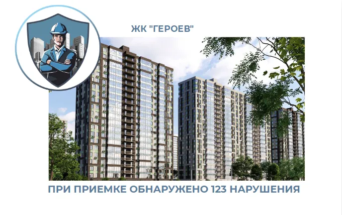 ПРИЕМКА В ЖК "ГЕРОЕВ"