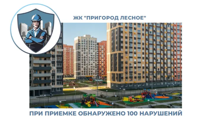 ПРИЕМКА КВАРТИРЫ В ЖК "ПРИГОРОД ЛЕСНОЕ"