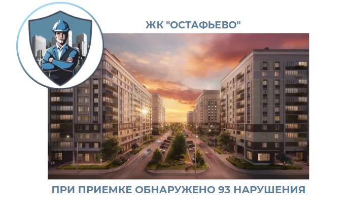 ПРИЕМКА КВАРТИРЫ В ЖК "ОСТАФЬЕВО"