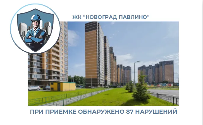 ПРИЕМКА КВАРТИРЫ В ЖК "НОВОГРАД ПАВЛИНО"